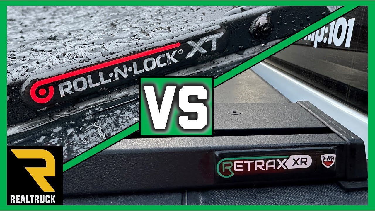 Roll-N-Lock vs Retrax retractable tonneau cover brand comparison
