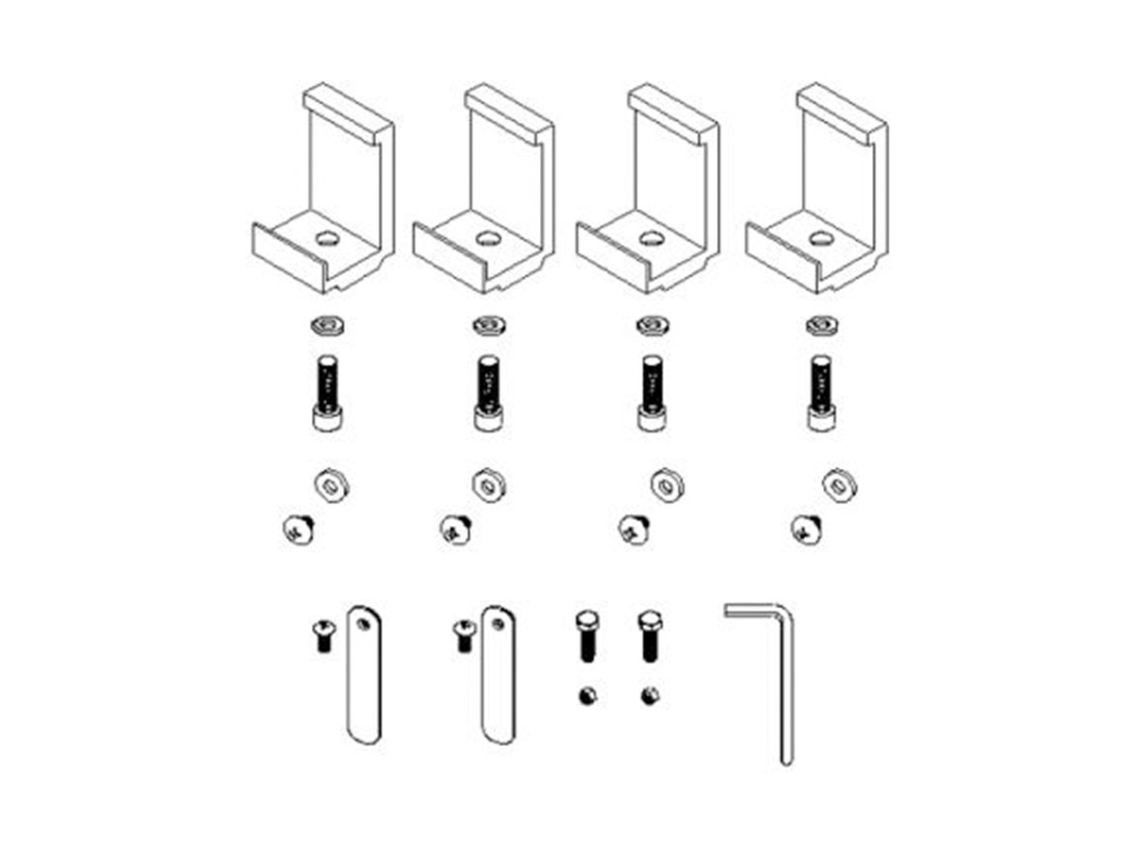 Vehicle-Specific Roll N Lock Hardware Kit